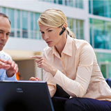 Bluetooth Earpiece- Wireless Bluetooth Headset Noise Cancelling with Mic 24Hrs Talktime Hands-Free 1440Hrs Standby Time Headphones Compatible with iOS/Android Smart Phones, Driver Trucker (2 Pack)