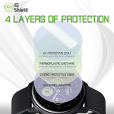 Samsung Galaxy Watch Active Screen Protector (6-Pack), IQ Shield LiQuidSkin Full Coverage Screen Protector for Samsung Galaxy Watch Active (40mm) HD Clear Anti-Bubble Film