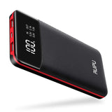 Power Bank Portable Charger 2 USB Outputs 24000mAh High Capacity Charge External Battery Pack with LCD Display, Compatible with Smart Phones,Android Phone,Tablet and More