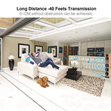 Bluetooth Receiver / Hands-free Car Kit, Esuper Portable 3.5mm Bluetooth Aux Adapter Wireless Music Streaming for Home, Car Audio System, Headphone, Speaker( Bluetooth 4.2,A2DP,40feet Bluetooth Range)