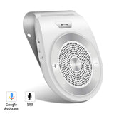 Bluetooth Speakers for Car Motion AUTO-ON, Wireless in-car Speakerphone, Bluetooth 4.1 Hands-Free Visor Car Kit Stereo Music Receiver for Safely Driving with Siri, Google Assistant Voice Command