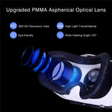 Canbor VR Headset with Controller Remote, Virtual Reality Headset 3D VR Goggles Glasses Compatible with 4.0-6.3 Inches Apples iPhone Samsung Sony More Android Phones