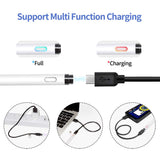 Chilison Active Stylus Digital Pen for Touch Screens,Pencil Compatible for iPad iPhone Samsung &Tablets, Drawing and Handwriting on Touch Screen Smartphones & Tablets (iOS/Android), White