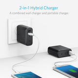 Anker PowerCore Fusion, Portable Charger 5000mAh with Dual USB Wall Charger, Foldable Plug and PowerIQ, Battery Pack for iPhone, iPad, Android, Samsung Galaxy and More