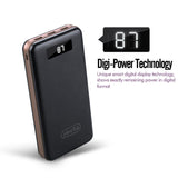 iMuto 30000mAh Portable Charger X6, 3-Port USB Output Power Bank External Battery Packs for iPhone 7, 7 Plus, 6S Plus, Samsung Galaxy S8, Note 8, iPad, Nintendo Switch, Tablets and More