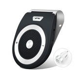 Bluetooth Car Speaker Auto On Off, Aigital Wireless in-Car Speakerphone Support Siri, Google Assistant for Hands-Free Talking, Music Playing&GPS Compatible with All Smartphones Connect Two Phones