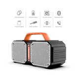 Bluetooth Speakers, Waterproof Outdoor Speakers Bluetooth 5.0,40W Wireless Stereo Pairing Booming Bass Speaker,2400 Minutes Playtime with 8000mAh Power Bank, Durable for Home Party,Camping(Black)