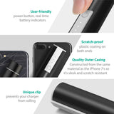 Portable Chargers RAVPower Luster Mini 3350mAh External Battery Pack Battery Bank External Phone Charger Power Pack Most Compact Power Bank with iSmart Technology for Smartphones and More (Black)