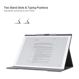 Jingdu Origami Case for Sony DPT-CP1 10.3", Premium PU Leather Lightweight Folding Stand Smart Cover with Pencil Holder and Multiple Viewing Angles for Sony Digital Paper