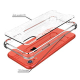 Case for iPhone XR,Cutebe Shockproof Series Hard PC+ TPU Bumper Protective Case for Apple iPhone XR 6.1 Inch 2018 Release Crystal Lace Design