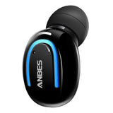 Bluetooth Earbuds, Anbes Mini Wireless Earbuds, V4.2 Invisible Bluetooth Headphone with Magnetic Inductive Charging 4 Hours Playtime, Car Blueooth Headset with Mic for Cell Phones (One Piece)