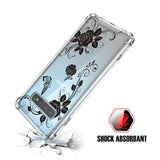 Cutebe Case for Galaxy S10 Plus,Shockproof Series Hard PC+ TPU Bumper Protective Case for Samsung Galaxy S10 Plus 6.4 Inch 2019 Release Crystal