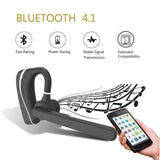 Bluetooth Headset,HandsFree Wireless Earpiece V4.1 with Mic for Business/Office/Driving,Work for iPhone/Android Cell Phones