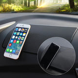 Car Dashboard Anti-Slip Mat, DaKuan 4 Packs 10.5" x 5.7" and 8" x 5.1" Sticky Non-Slip Dashboard Gel Latex Pad for Cell Phone, Sunglasses, Keys, Coins