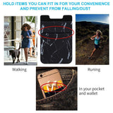 Cell Phone Card Holder, Stick on Wallet for Back of Phone, 3M Adhesive Ultra Slim Phone Pocket ID Credit Card Holder Sleeves Pouch Compatible iPhone, Samsung Galaxy, All Smartphones - 2Pack (Marble)