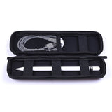 Cosmos® Black Color EVA Hard Shell Stylus Pen Pencil Case Holder for Executive Fountain Pen, Ballpoint Pen, Stylus Touch Pen, Apple Pencil, Wacom Creative Stylus 2