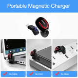 Bluetooth Earbuds, Anbes Mini Wireless Earbuds, V4.2 Invisible Bluetooth Headphone with Magnetic Inductive Charging 4 Hours Playtime, Car Blueooth Headset with Mic for Cell Phones (One Piece)