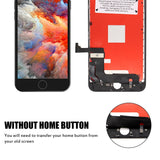 Compatible for iPhone 7 Screen Replacement (4.7inch Black), FFtopu LCD Digitizer Touch Screen Assembly Set with 3D Touch, Repair Tools and Professional Replacement Video Included