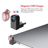 Bluetooth Earbud, NENRENT Smallest Mini Bluetooth Earpiece in-Ear Wireless Headphone Sport Earphone with Mic, HD Stereo, Hands-Free Call, Secure Fit for Cellphone Gym Running Driving (Rose Gold)-1 PCS