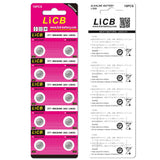 LiCB 20 Pack SR626SW 377 626 Battery 1.5V Button Cell Batteries