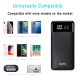 Power Bank Portable Charger 2 USB Outputs 24000mAh High Capacity Charge External Battery Pack with LCD Display, Compatible with Smart Phones,Android Phone,Tablet and More