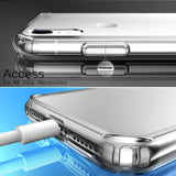 Compatible with iPhone XR Case,Clear Anti-Scratch Shock Absorption Cover Case for iPhone XR Clear