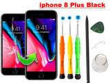 Compatible with iPhone 8 Plus Screen Replacement (5.5 inch Black), YRYK LCD Digitizer Touch Screen Assembly Set with 3D Touch, Repair Tools and Professional Replacement Manual Includ