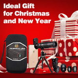 Cell Phone Camera Lens,Phone Photography Kit-Flexible Phone Tripod +Remote Shutter +4 in 1 Lens Kit-High Power 22X Monocular Telephoto Lens, Fisheye, Macro & Wide Angle Lens for Smartphone