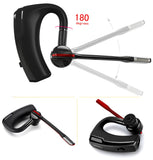 Bluetooth Headset, Wireless Bluetooth Earpiece/Headphones with Microphone, HD Voice Headset for Driving, Noise Canceling and Hands Free with Mic for iPhone, Smart Devices