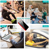 Power Bank Portable Charger 25000mah High Capacity Battery Pack Smaller Size Lighter Weigh with Full LCD Compatible Smart Devices Android Phone and Other Cellphones