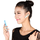 Bluetooth Headset Wireless Earbuds with Mic, Noice Cancelling Bluetooth Headphone Cell Phone, Hands Free Stereo Earpiece Microphone Compatible iPhone XS Max XS XR X 8 8 Plus Samsung Galaxy S9 S8, Gold