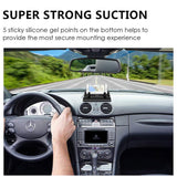 Cell Phone Car Holder, Car Phone Mount Anti Slip Silicone Dashboard Car Pad Mat for 3.5-7 inch Smartphone or GPS Devices(Black)