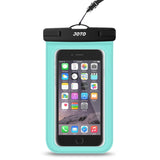 JOTO Universal Waterproof Pouch Cellphone Dry Bag Case for iPhone XS Max XR XS X 8 7 6S Plus, Samsung Galaxy S9/S9 +/S8/S8 +/Note 8 6 5 4, Pixel 3 XL Pixel 3 2 HTC LG Sony MOTO up to 6.0" –Green