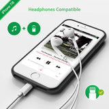 Battery Case for iPhone 7/8, 4000mAh Portable Protective Charging Case Compatible with iPhone 7/8 (4.7 inch) Rechargeable Extended Battery Charger Case (Black)