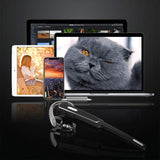 Bluetooth Headset, Wireless Bluetooth 4.1 Earpiece Ultralight Sweatproof Headphones Hi-Fi Earphones with In-ear Earbuds, Noise Cancelling Mic and Hands-free Calling for for Cell Phones,Trucker Driving