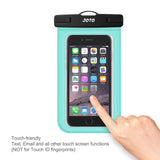 JOTO Universal Waterproof Pouch Cellphone Dry Bag Case for iPhone XS Max XR XS X 8 7 6S Plus, Samsung Galaxy S9/S9 +/S8/S8 +/Note 8 6 5 4, Pixel 3 XL Pixel 3 2 HTC LG Sony MOTO up to 6.0" –Green