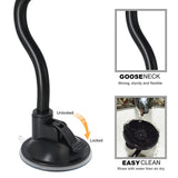 Car Mount, Universal Flexible Arm Windshield Car Phone Holder with Strong Suction Cup Compatible iPhone X SE 7 Plus 6s 6 Plus 6 5s 5 4s 4 Samsung Galaxy S9 Plus S8 Note S7 Edge LG Nexus Sony and More