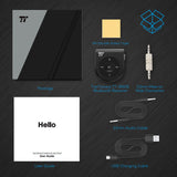 Bluetooth Receiver, Better Talking Experience with Two Microphones 15 Hour Bluetooth Car Kit, TaoTronics Wireless Audio Bluetooth Car Adapter(One Click Siri Activation,DSP/CVC 6.0/A2DP/AVRCP)