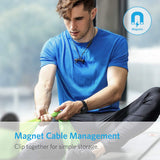 Bluetooth Headphones, Anker SoundBuds Slim Wireless Workout Headphones,10-Hour Playtime, Bluetooth 5.0, IPX7 Waterproof Magnetic Wireless Earbuds, Bluetooth Earbuds for Sports, Exercise, Running, Gym