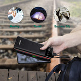 Power Bank 24000mAh Portable Charger External Battery Charger with Smart LED Digital Power Display, 3 USB Ports,Backup Battery Fast Charging Android Devices Samsung Galaxy Smartphones and More