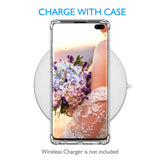 Cutebe Case for Galaxy S10 Plus,Shockproof Series Hard PC+ TPU Bumper Protective Case for Samsung Galaxy S10 Plus 6.4 Inch 2019 Release Crystal