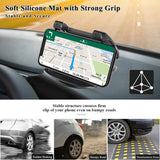 Cell Phone Holder for Car Dashboard, iVoler 360° Rotate Strong Sticky Gel Premium 3M Dashboard Car Mount Cradle Compatible iPhone Xs Max XR X 6S 7 8 Plus Samsung Galaxy Note 9 S8/S9 Pixel Vehicle GPS