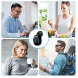 Bluetooth Earbuds, Anbes Mini Wireless Earbuds, V4.2 Invisible Bluetooth Headphone with Magnetic Inductive Charging 4 Hours Playtime, Car Blueooth Headset with Mic for Cell Phones (One Piece)