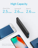 Anker PowerCore Lite 10000mAh, USB-C Input (Only), High Capacity Portable Charger, Slim and Light External Battery for iPhone, Samsung Galaxy, and More