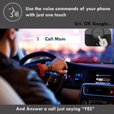 Car Speakerphone VeoPulse B-PRO 2 Hands Free with Bluetooth Automatic Cellphone Connection - Safe Hands-free kit Talking and Driving Wireless Technology - Compatible with All Cars and Bluetooth Phones