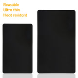 Car Dashboard Anti-Slip Mat, DaKuan 4 Packs 10.5" x 5.7" and 8" x 5.1" Sticky Non-Slip Dashboard Gel Latex Pad for Cell Phone, Sunglasses, Keys, Coins