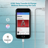 Battery Case for iPhone 7 Plus/8 Plus/6 Plus/6s Plus,5500mAh Portable Protective Charging Case Compatible with iPhone 7 Plus/8 Plus/6 Plus/6s Plus (5.5 inch) Rechargeable Extended Battery (Black)