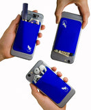 Blue Phone Wallet That Stick on - Blue Case Wallet for iPhone - Cellphone Case Wallet Blue – Blue