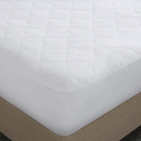 Mattress Pad 100% All Natural Cotton Percale Quilted Acolchado
