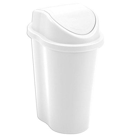 Papelera style con tapa vaiven de 5 litros, Rimax